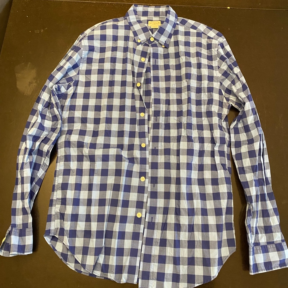 J Crew Men’s Checkered Shirt